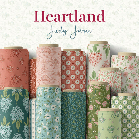 Heartland Fat Quarter Bundle by Judy Jarvi for Andover Fabrics