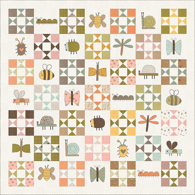 Bug Collector Love Bug Quilt Kit
