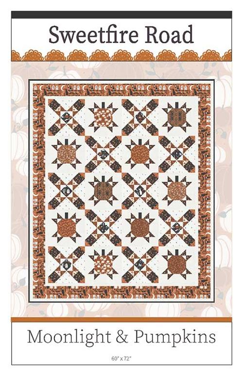 Moonlight & Pumpkins Quilt Pattern by Sweetfire Road