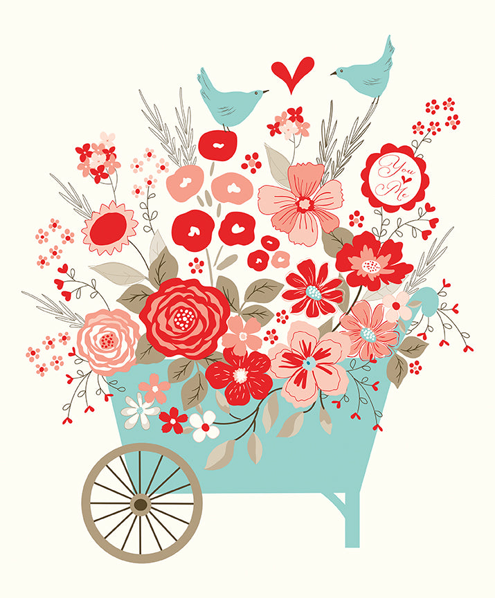 You & Me Panel by Sandy Gervais for Riley Blake Designs