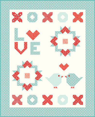 Nothing But Love Quilt Pattern by Sandy Gervais for Pieces From My Heart
