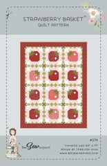 Picnic Florals Strawberry Basket Quilt Kit