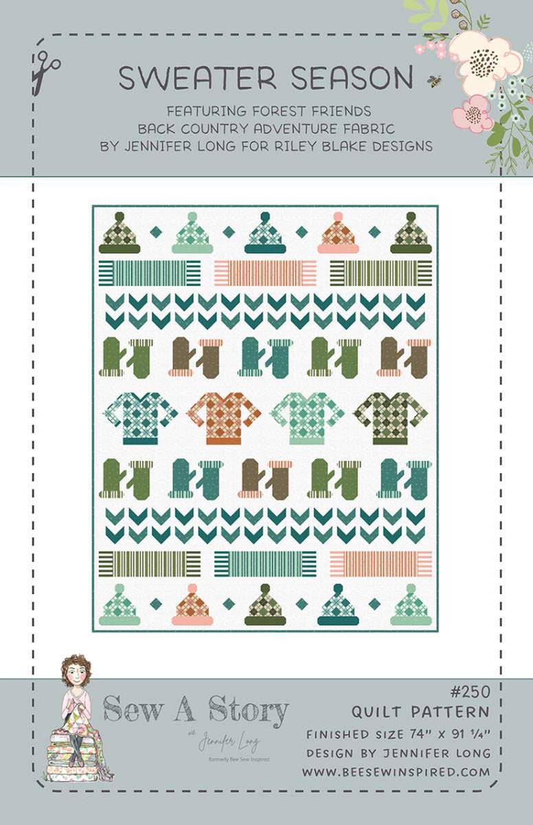 Sweater Season Quilt Pattern by Jennifer Long