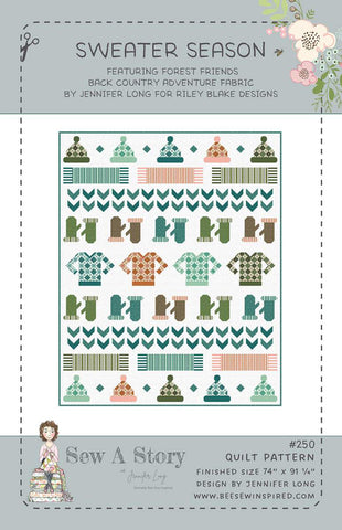 Sweater Season Quilt Pattern by Jennifer Long