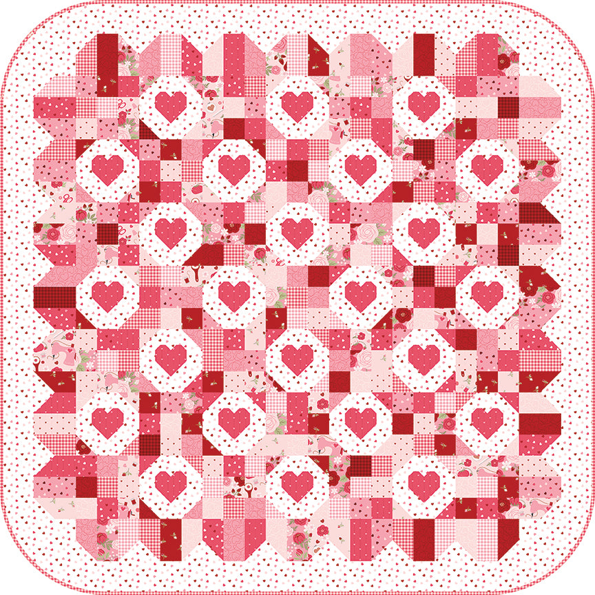 Sew In Love Sew Smitten Quilt Kit