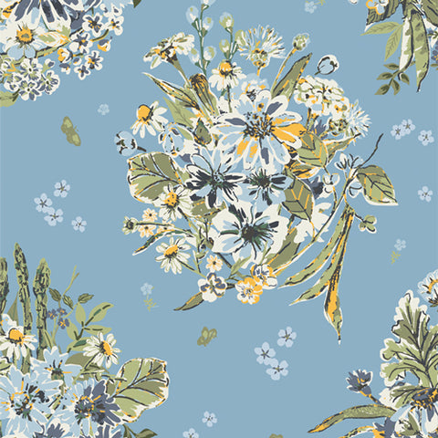 Potager Fresh Spring Bounty Yardage by Sharon Holland for Art Gallery Fabrics