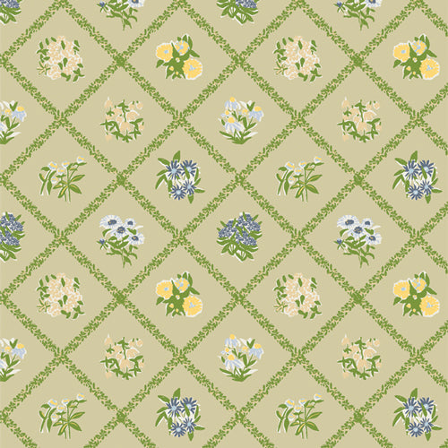 Potager Abloom Cottage Garden Yardage by Sharon Holland for Art Gallery Fabrics