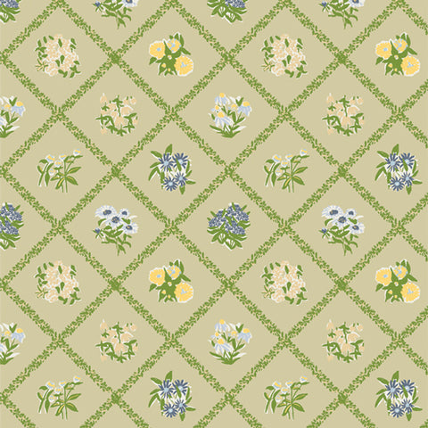 Potager Abloom Cottage Garden Yardage by Sharon Holland for Art Gallery Fabrics