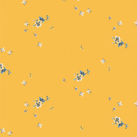 Potager Golden Delicate Balance Yardage by Sharon Holland for Art Gallery Fabrics