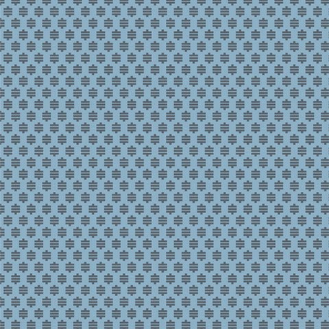 Potager Sky Blue Bobbin Yardage by Sharon Holland for Art Gallery Fabrics