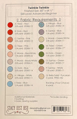 Twinkle Twinkle Quilt Pattern by Stacy Iest Hsu