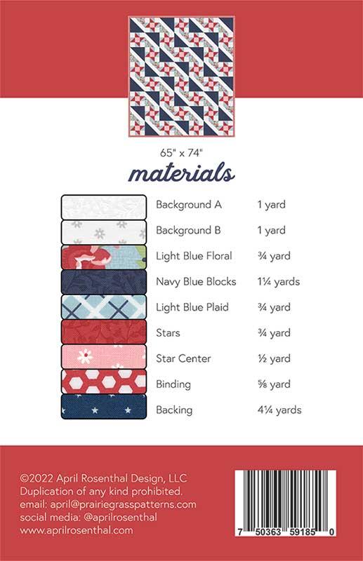 Pie In The Sky Quilt Pattern by Prairie Grass Patterns