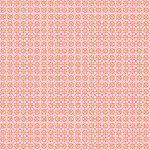 Prairie Sisters Homestead Pink Prairie Apron Yardage by Lori Woods for Poppie Cotton Fabrics