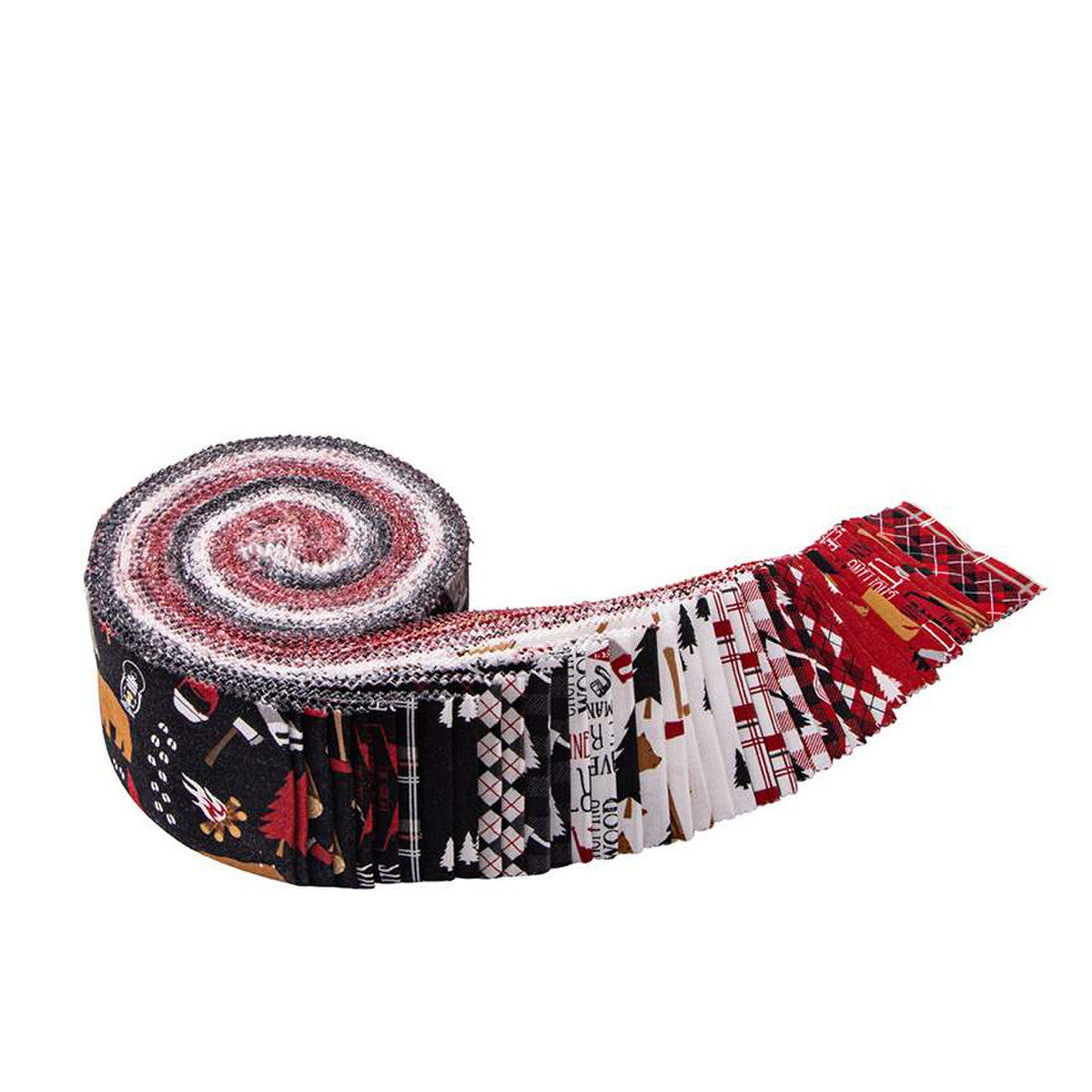 Woodsman 2.5" Rolie Polie by Lori Whitlock for Riley Blake Designs