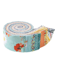 Sunshine and Sweet Tea 2.5" Rolie Polie by Amanda Castor for Riley Blake Designs