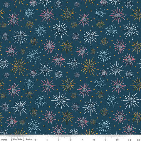 Sweet Freedom Oxford Fireworks Yardage by Beverly McCullough for Riley Blake Designs