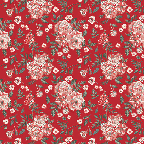 Spruce Floribunda Yardage by Sharon Holland for Art Gallery Fabrics