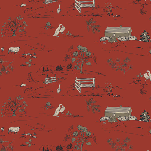 Spruce Country Estate Yardage by Sharon Holland for Art Gallery Fabrics