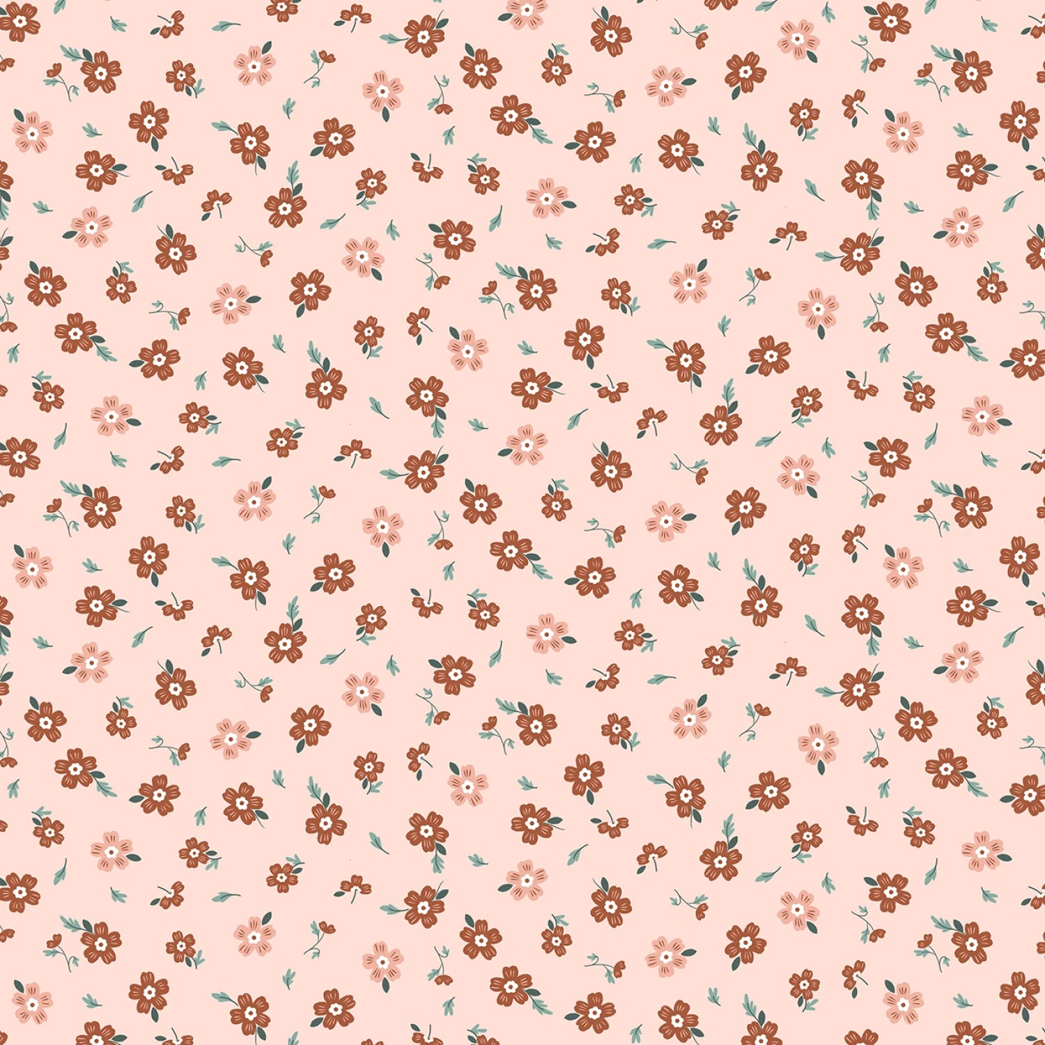 Alphabet City Seashell Pocket Full of Posies Yardage by Dear Stella for Benartex