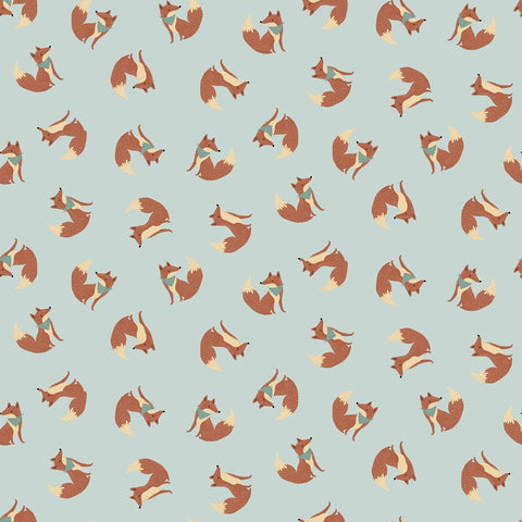 Alphabet City Flint Hey Foxy Yardage by Dear Stella for Benartex