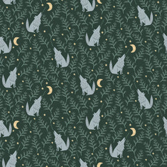 Alphabet City Fossil Howl You Doin? Yardage by Dear Stella for Benartex