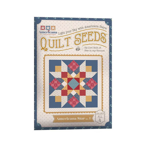 Americana Stars No. 1 Quilt Seeds Pattern by Lori Holt of Bee in my Bonnet