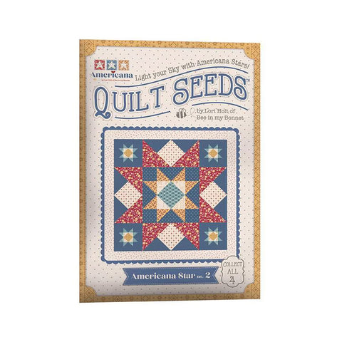 Americana Stars No. 2 Quilt Seeds Pattern by Lori Holt of Bee in my Bonnet