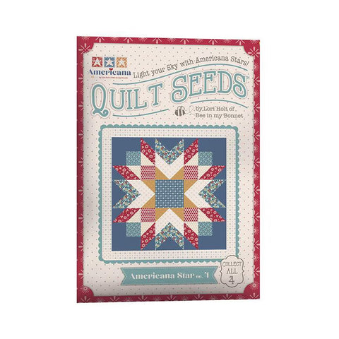 Americana Stars No. 4 Quilt Seeds Pattern by Lori Holt of Bee in my Bonnet