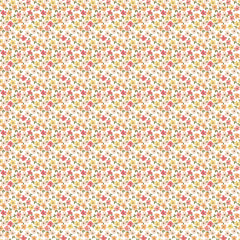 Prairie Sisters Homestead White School Frock Yardage by Lori Woods for Poppie Cotton Fabrics