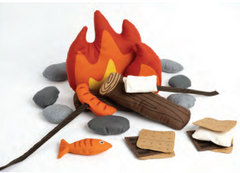 The Great Outdoors Camp Fire Panel by Stacy Iest Hsu for Moda Fabrics