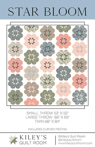 Star Bloom Quilt Pattern by Kiley's Quilt Room