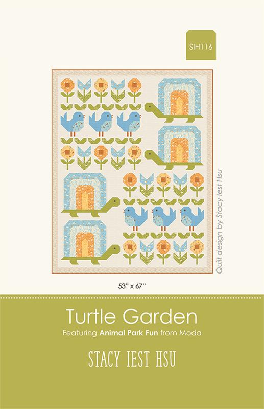 Turtle Garden Quilt Pattern by Stacy Iest Hsu