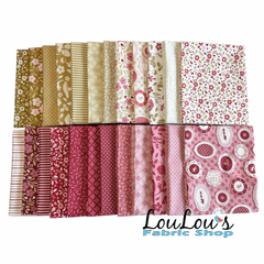 A Woodsy Cottage Fat Quarter Bundle by Judy Jarvi for Andover Fabrics