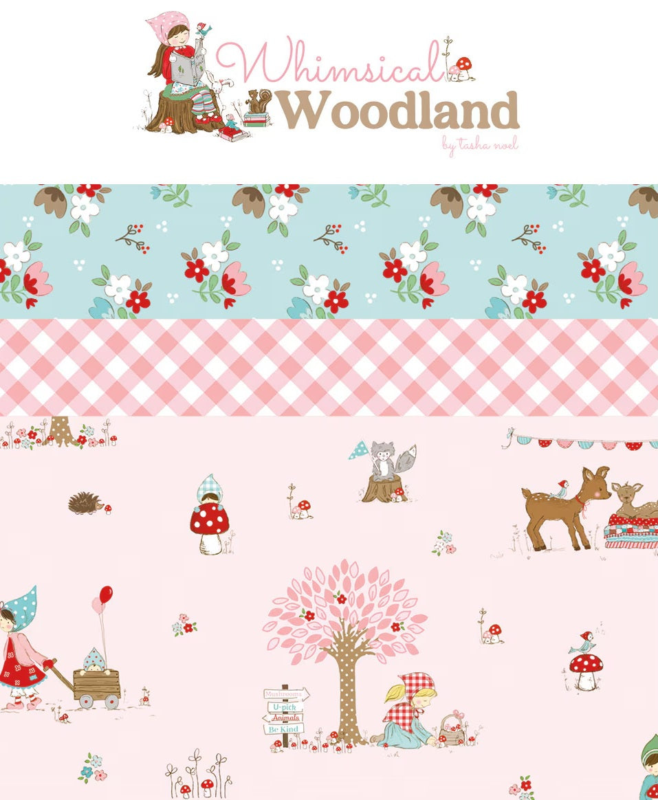 Whimsical Woodland Fat Quarter Bundle by Tasha Noel for Riley Blake Designs