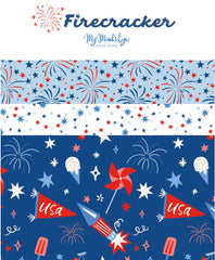 Firecracker Fat Quarter Bundle by My Mind's Eye for Riley Blake Designs