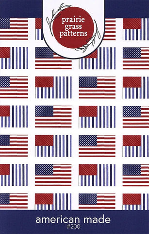 American Made Quilt Pattern by Prairie Grass Patterns