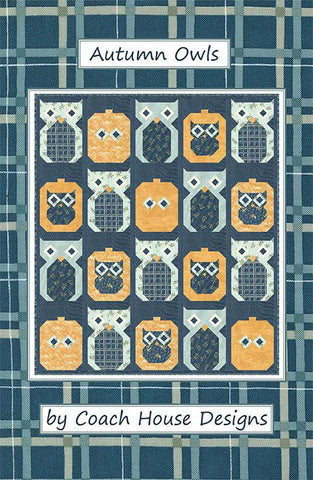 Autumn Owls Quilt Pattern by Coach House Designs