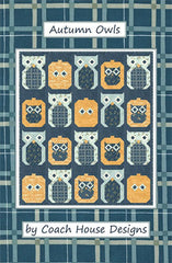 Autumn Owls Quilt Pattern by Coach House Designs