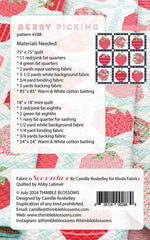Berry Picking Quilt Pattern by Thimble Blossoms