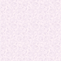 Blooms and Berries Purple Soft Lavender Yardage by Lori Woods for Poppie Cotton Fabrics