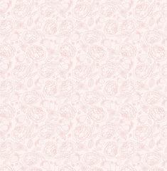 Blooms and Berries Pink Sweet Berry Yardage by Lori Woods for Poppie Cotton Fabrics