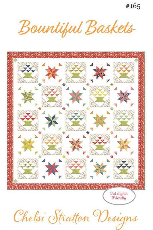 Bountiful Baskets Quilt Pattern by Chelsi Stratton Designs