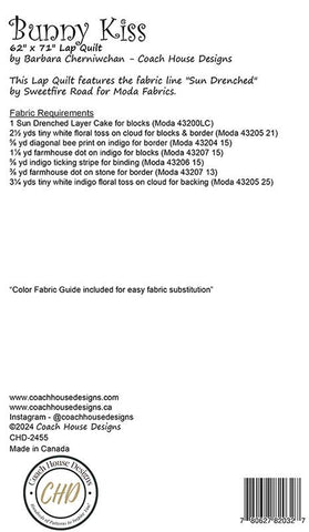 Bunny Kiss Quilt Pattern by Coach House Designs