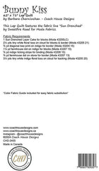 Bunny Kiss Quilt Pattern by Coach House Designs