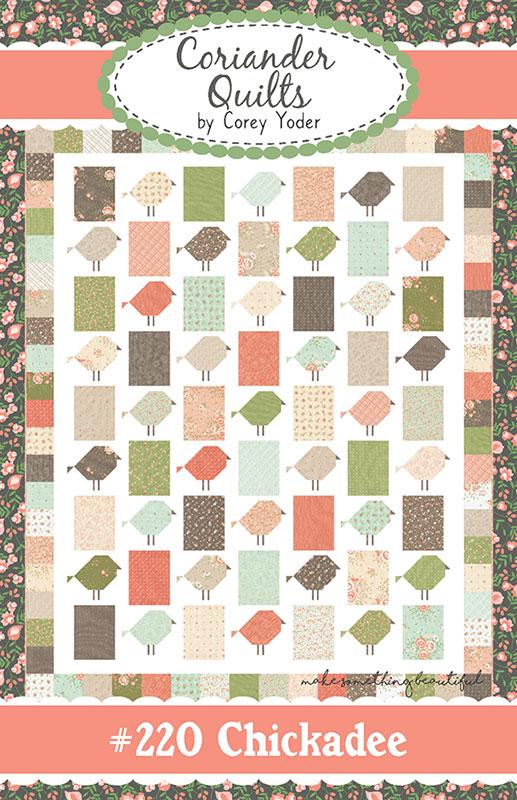 Chickadee Quilt Pattern by Coriander Quilts