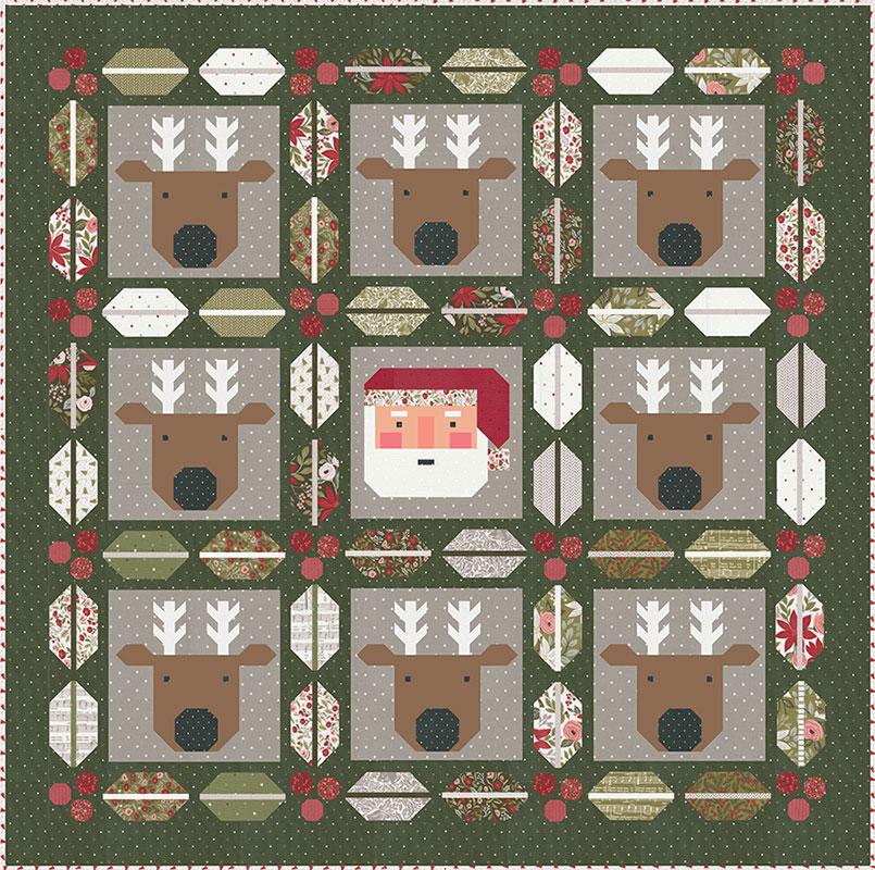 Christmas Crew Quilt Pattern by Lella Boutique