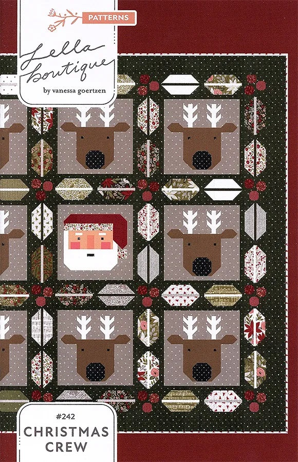 Christmas Crew Quilt Pattern by Lella Boutique