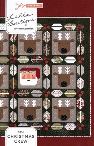 Christmas Crew Quilt Pattern by Lella Boutique