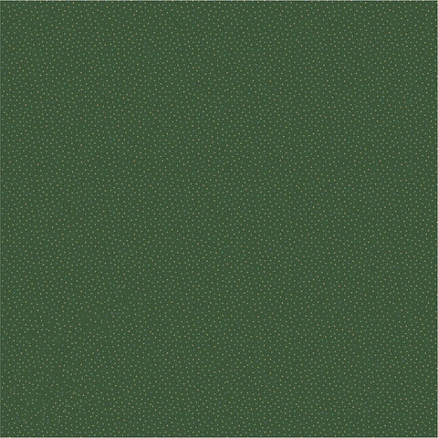 Country Confetti Dark Green Fairway Green Yardage by Lori Woods for Poppie Cotton Fabrics