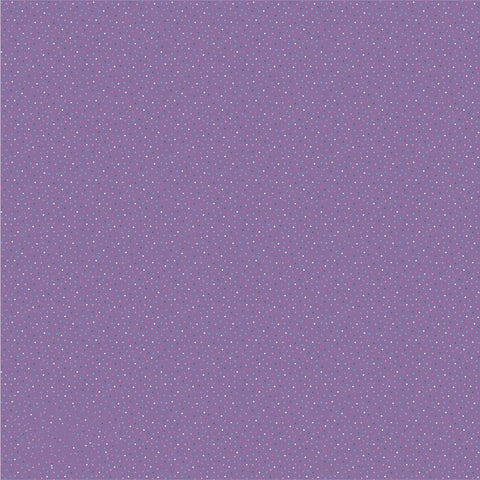 Country Confetti Purple Party Panda Yardage by Lori Woods for Poppie Cotton Fabrics